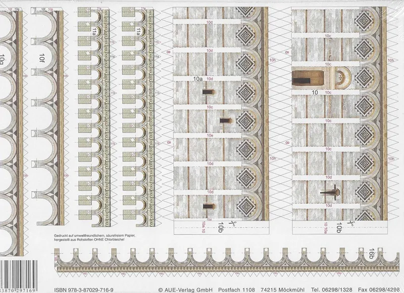 Papierový model Šikmá veža v Pise